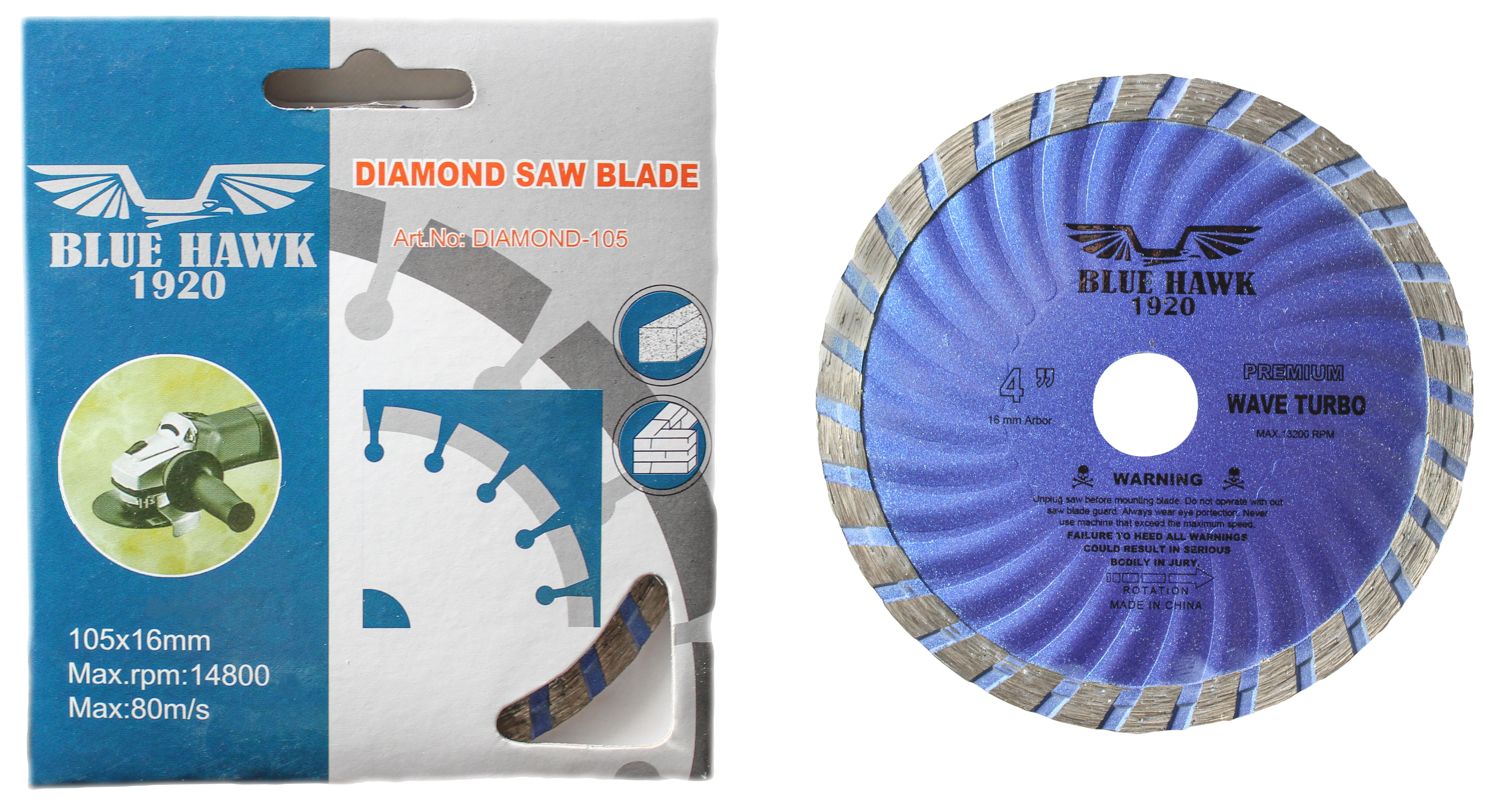 Connector Granite Cutting Discs / Wave Turbo ”4
