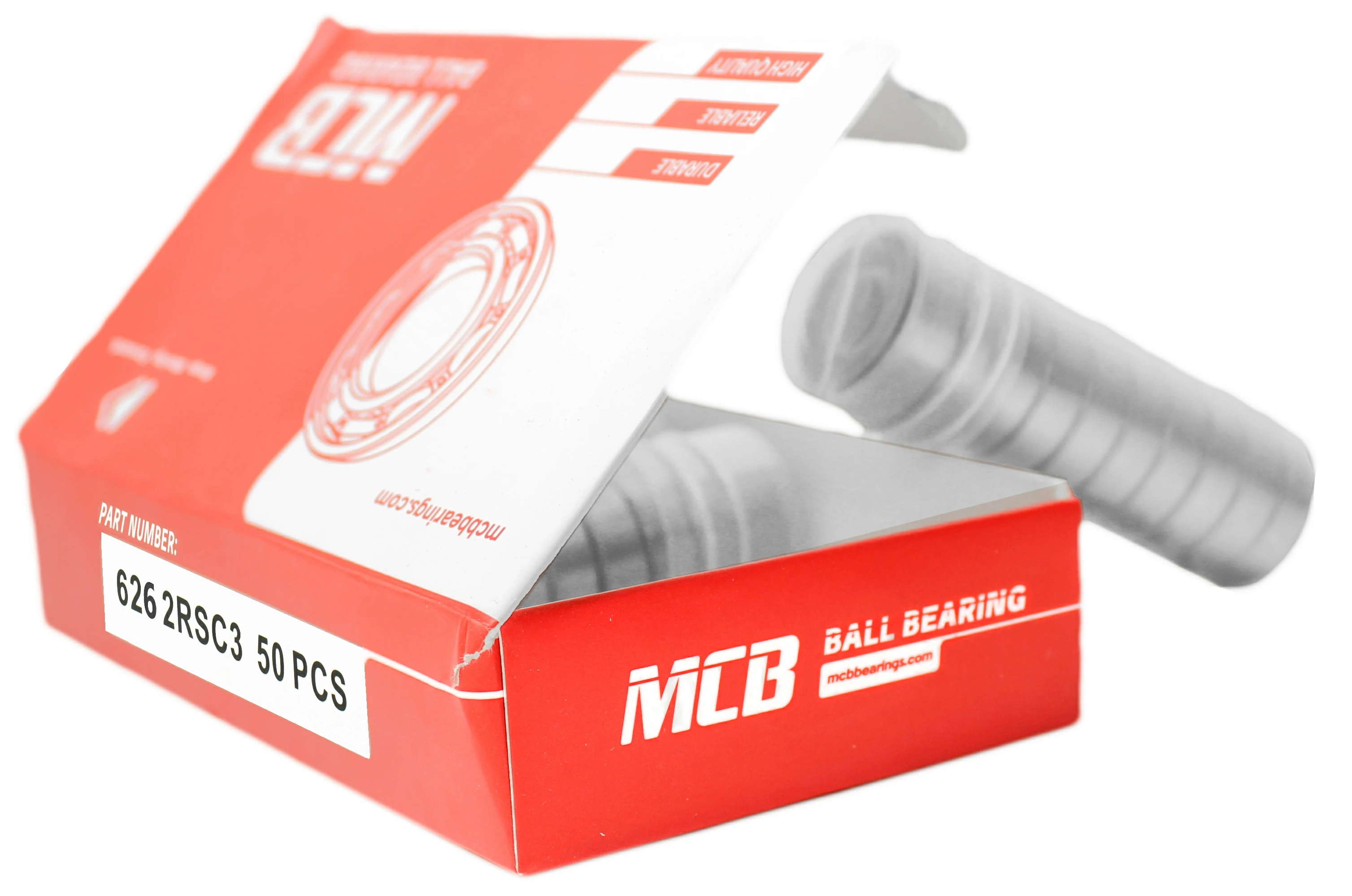 Miniature Ball Bearings MCB - 626-2RS-C3