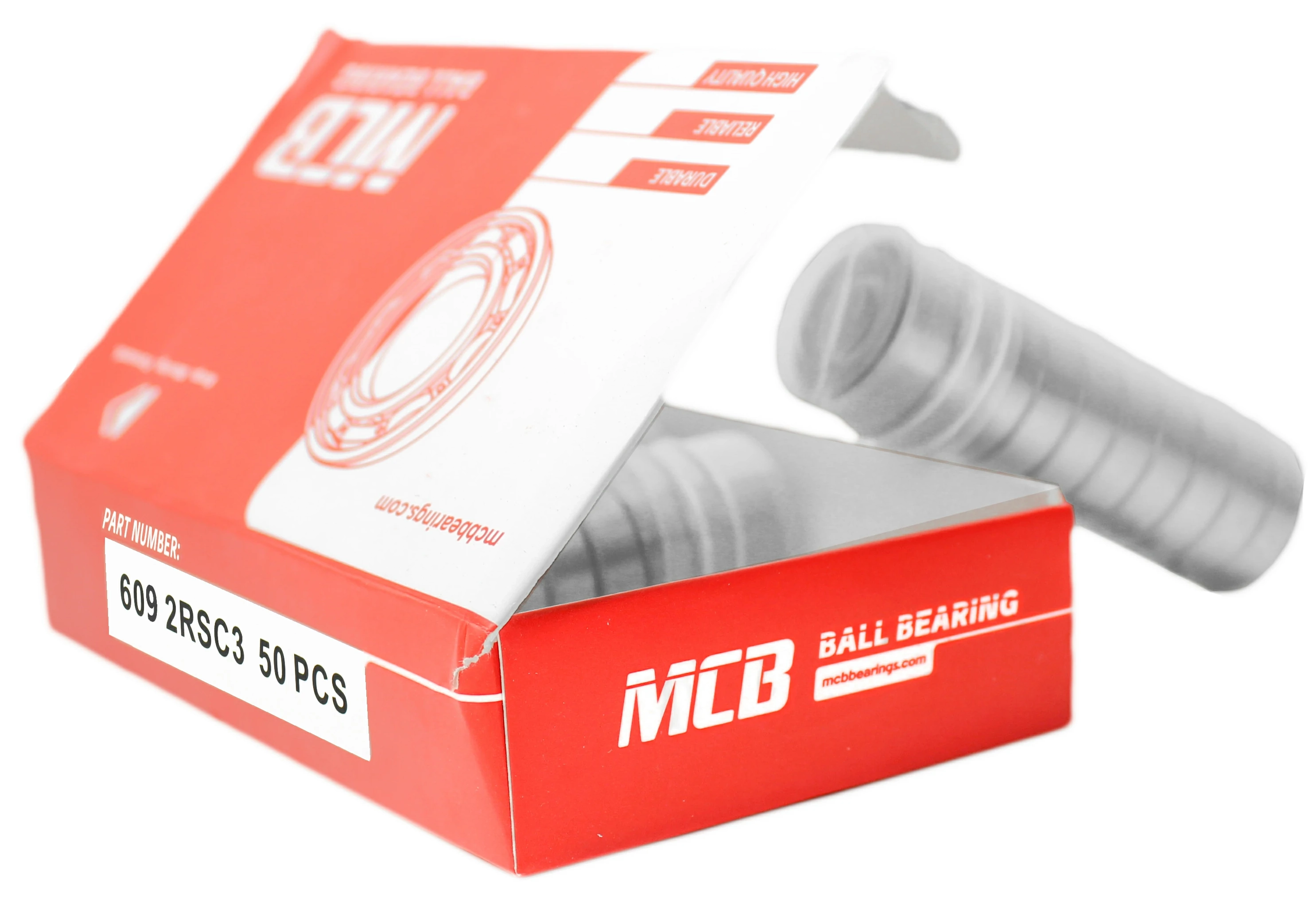 Miniature Ball Bearings MCB - 609-2RS-C3