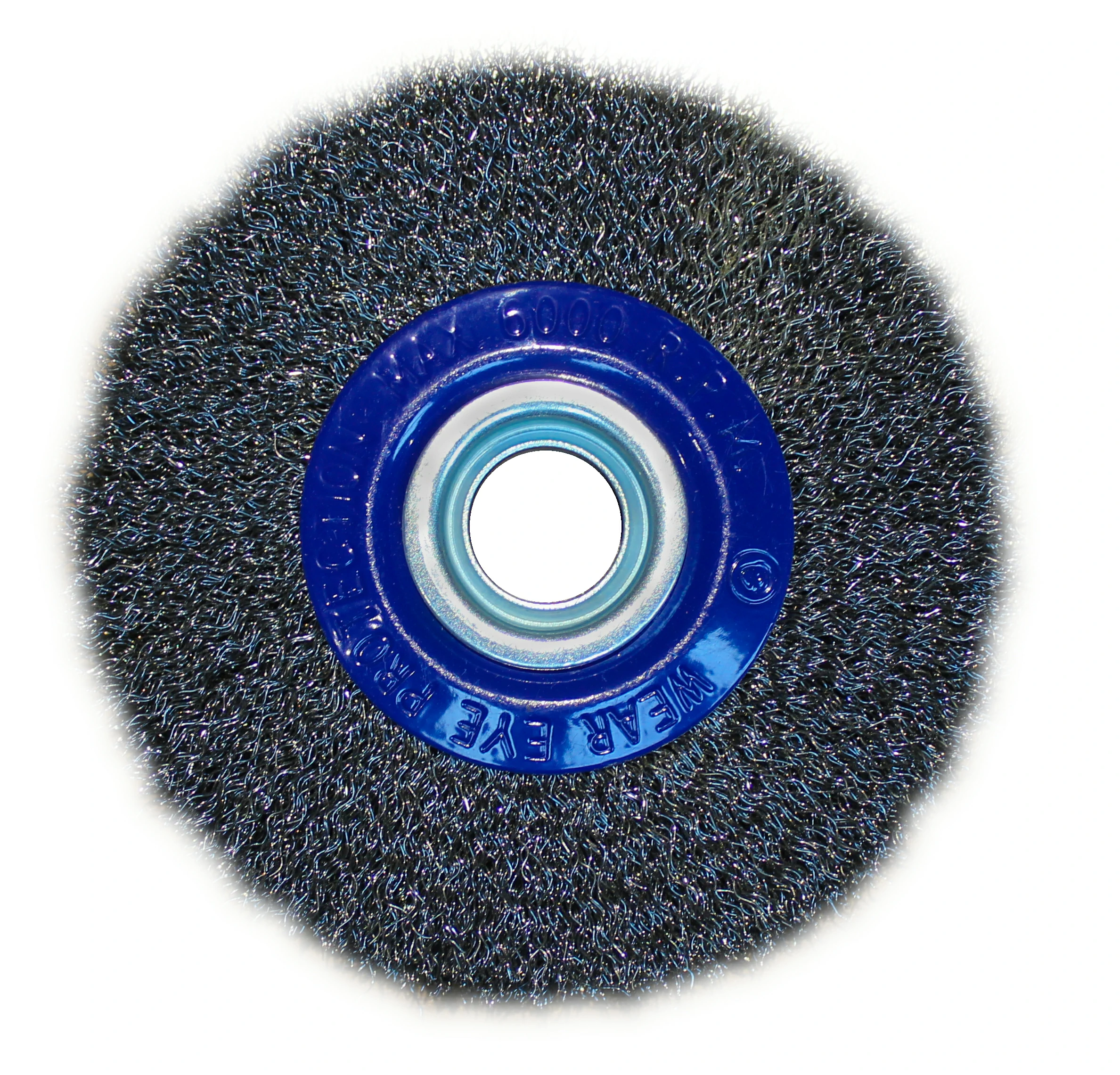 Wire Round Brush Black 5" pic