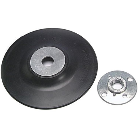 Black Rubber Plate Backing Pad ”4.5 pic2